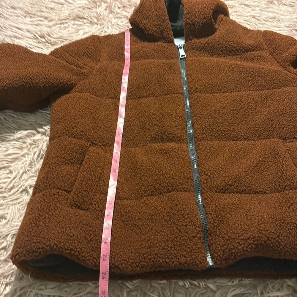 NWT NVLT Vegan Down Berber Teddy Jacket - Picture 14 of 14